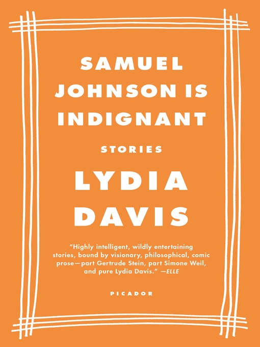 Title details for Samuel Johnson Is Indignant by Lydia Davis - Available